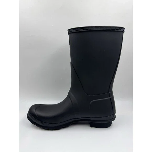 Hunter Women's Original Short Boot Black US 10 Waterproof, Rain Boot - Picture 8 of 16